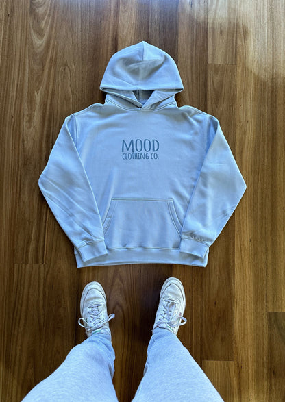 Oval hood - Sky blue