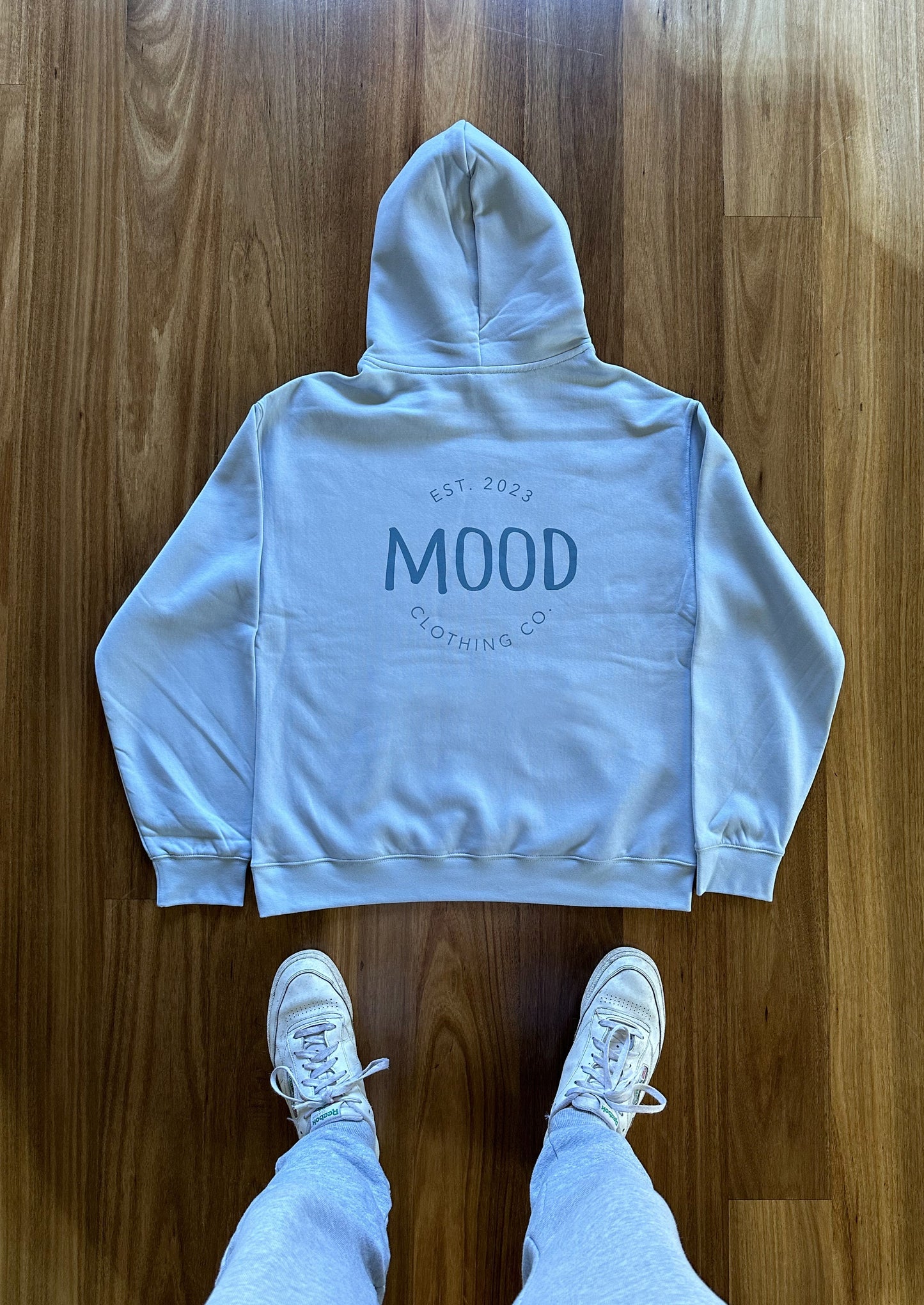 Oval hood - Sky blue