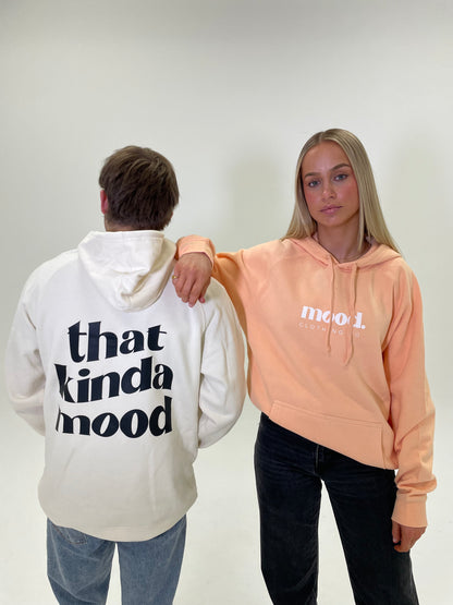 Peach ‘that kinda mood’ classic hood