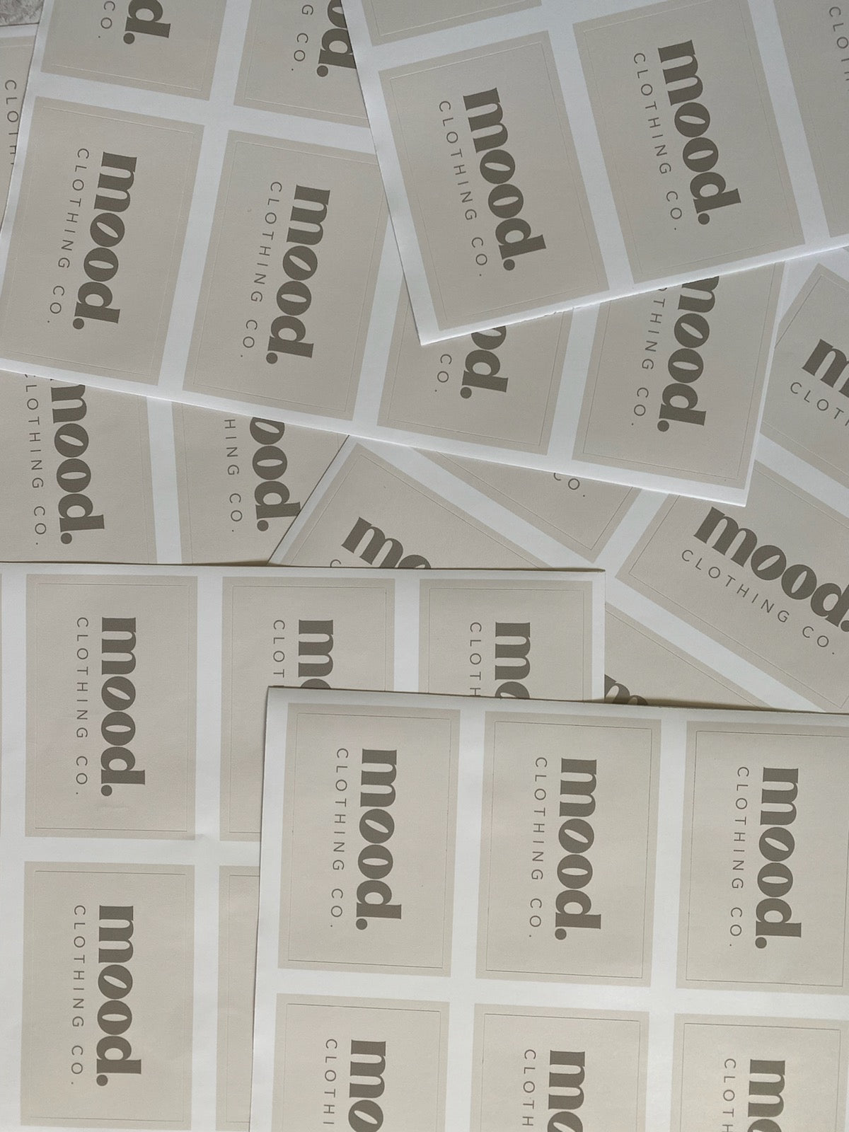 Mood Clothing sticker pack