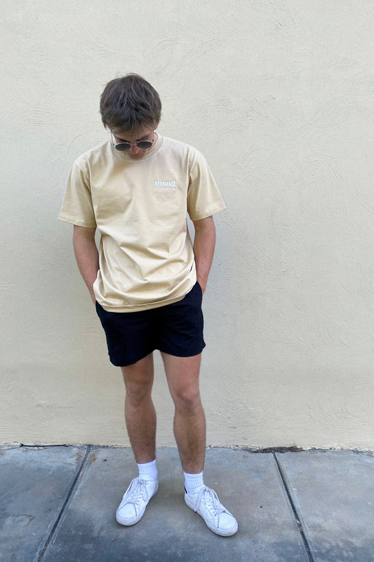 Tan classic tee